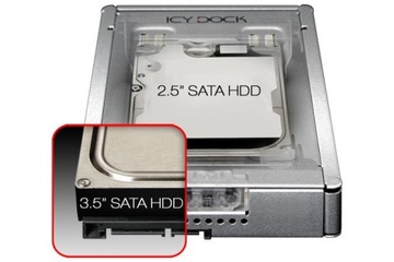 ICY DOCK EZConvert Pro MB982SP-1S Адаптер/конвертер с 2,5 на 3,5 дюйма