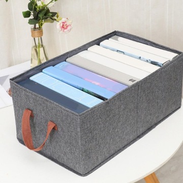 Большие контейнеры для хранения одежды с органайзером 45х28х20 см. Универсальное хранилище для игрушек.