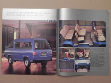 Prospekty - TOYOTA - HIACE + LITEACE - 1986/1992 r