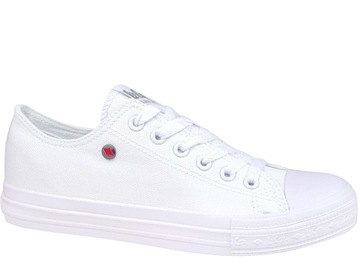 LEE COOPER BUTY TENISÓWKI TRAMPKI DAMSKIE BIAŁE