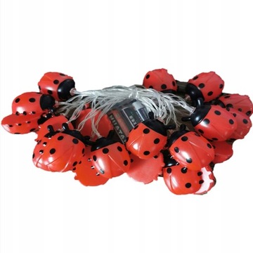 LAMPKI ŚWIATEŁKA LED 10 DEKOR BIEDRONKI