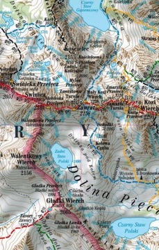 Комфорт! карта Татры масштаб 1:27 000 издание 2023 г.