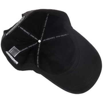 КЕПКА CALVIN KLEIN MONOGRAM BATCH, ЧЕРНАЯ