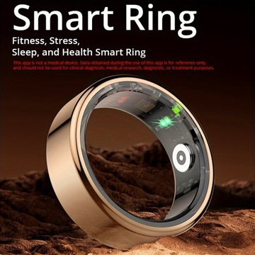 Фитнес-трекер Smart Ring Тренировка SmartRing, шаги, расстояние, калории