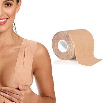 BOOB TAPE ЛЕНТА ДЛЯ ФОРМИРОВАНИЯ ГРУДИ, ПОДНИМАЮЩАЯ ВЫРЕЗАНИЕ