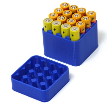Органайзер для батареек, контейнер на 16 ААА LR03