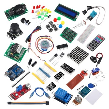 СТАРТОВЫЙ НАБОР ДЛЯ ИЗУЧЕНИЯ ПРОГРАММИРОВАНИЯ НА ARDUINO ДЛЯ НАЧИНАЮЩИХ XXL