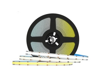 TAŚMA COB LED CCT MULTIWHITE 608 CZIP LINIA ŚWIATŁA WYBÓR BARWY 100 CM 1 M.