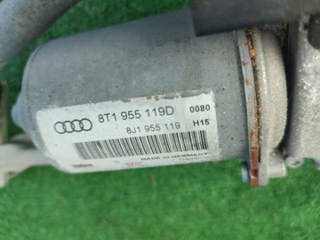 AUDI A5 8T FACELIFT MECHANIZMUS STĚRAČE 8T1955119D