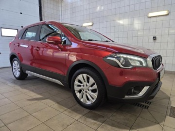 Suzuki SX4 II S-cross Facelifting 1.4 BOOSTERJET 140KM 2018 Suzuki SX4 S-Cross 1,4 BoosterJet 140 KM, 116 Tys.km, I Wlasciciel, 100 Be