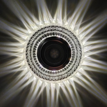 Встраиваемый потолочный светильник с серебряными галогенными лампами, GU10 LED STRIP