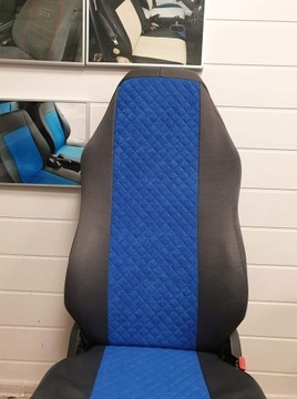 POKROWCE SAMOCHODOWE TIR MAN TGX GRUBY ECO SKÓRA