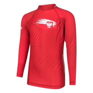 Rashguard dla dziecka Koszulka POLSKA PRIME 128 EXTREME HOBBY