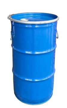 Beczka stalowa / metalowa emaliowana 60L zdejmowane wieko, uszczelka