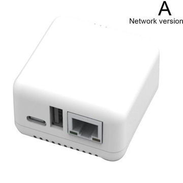 Serwer wydruku sieciowego z 1x10/100 Mbps RJ-45 f