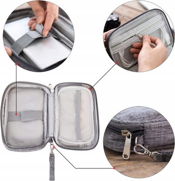 ПРАКТИЧЕСКИЙ ФУНКЦИОНАЛЬНЫЙ СУМКА-ОРГАНИЗАТОР ДЛЯ ЗАРЯДНЫХ КАБЕЛЕЙ