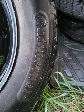DOJEZDOVDOJEZDOVÉ MERCEDES 5X112 KOLO DOJEZDOVÉ 125/90 R16 TŘÍDA A CONTINENTAL