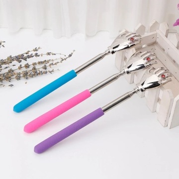 DRAPACZKA DO PLECÓW Z PIERŚCIONKIEM DRAPAK MASAŻER ŁAPKA TELESKOPOWA kol V4