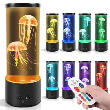 НАСТОЛЬНАЯ ЛАМПА МЕДУЗА НОЧНАЯ ЛАМПА 17 РЕЖИМОВ ИЗМЕНЕНИЯ ЦВЕТА 4 СВЕТОВЫХ ЭФФЕКТА