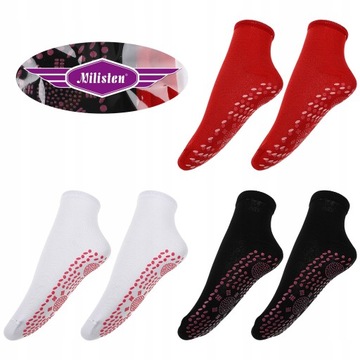 НОСКИ ДЛЯ ЗДОРОВОГО МАССАЖА С ТУРМАЛИНОМ, 3 ПАРЫ