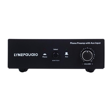 ФОТО Вход сигнала AUX на передней панели Регулятор громкости