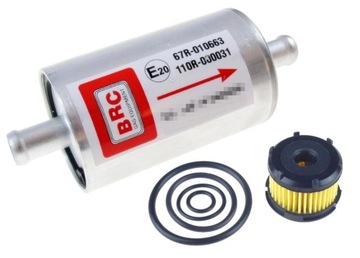 Filtr BRC 12 / 12 Fazy Lotnej + filtr fazy ciekłej BRC KN-1207 nowy typ