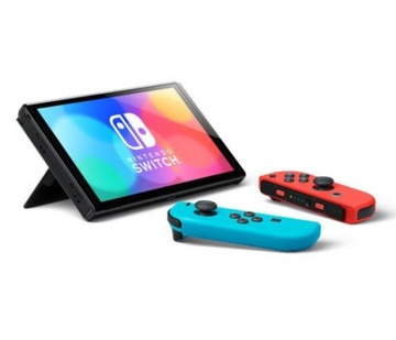 NINTENDO Switch Модель OLED Красный-Синий