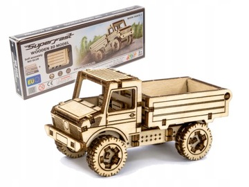 Puzzle 3D Mechaniczny Samochód Model Ciężarówka
