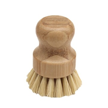 BAMBUSOWA SZCZOTKA DO CZYSZCZENIA MINI WOK