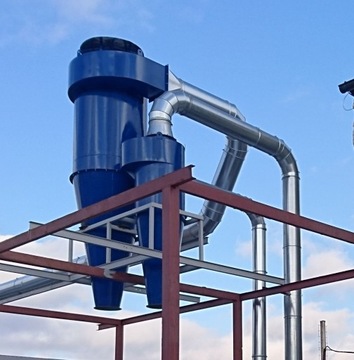 CYKLON PRZEMYSŁOWY DO ODCIĄGU SEPARATOR fi1120