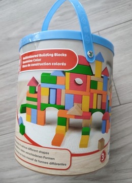 ZESTAW KLOCKÓW NIEMIECKA JAKOŚĆ DREWNO 80 ELE