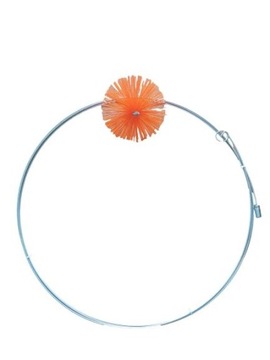 Zestaw do czyszczenia komina od dołu DRUT 10M + szczotka 200mm PCV