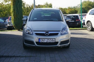 Opel Zafira B 1.6 Twinport ECOTEC 105KM 2006 Opel Zafira 1.6 Benzyna, 7 miejsc, długie, zdjęcie 1