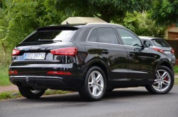 Audi Q3 I SUV 2.0 TDI 140KM 2012 SUPER S-LINE 2.0TDI 140KM SERWIS NAVI LEDY BI-XENON SKÓRA 100%ORG.LAKIER!, zdjęcie 11