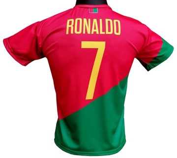 Koszulka piłkarska Ronaldo Portugalia 158 cm