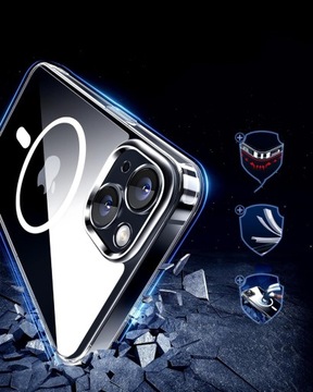 ПРОЧНЫЙ, ПРОЗРАЧНЫЙ МАГНИТНЫЙ ЧЕХОЛ ДЛЯ IPHONE 13