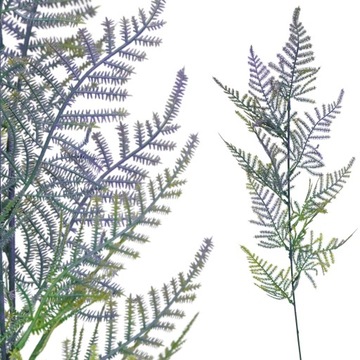 SZTUCZNA GAŁĄZKA PAPROĆ DO STROIKÓW PIK 59cm GRÓB SZTUCZNE LIŚCIE ZIELONA