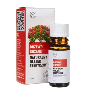 100% Naturalny Olejek Eteryczny Drzewo różane 12ml