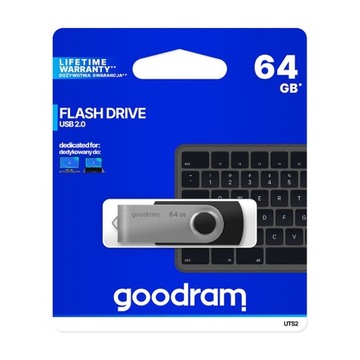 PenDrive 2.0 GOODRAM Twister-новый 64 ГБ