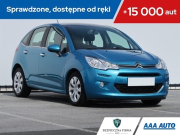 Citroen C3 II Hatchback facelifting 1.2 VTi 82KM 2014 Citroen C3 1.2 VTi, Salon Polska, Serwis ASO, GAZ