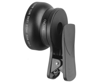 Объектив для смартфона Объектив для телефона 2 в 1 0,45x 12,5x для макросъемки