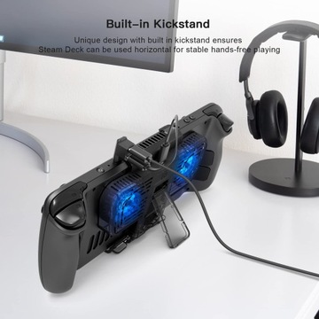 ОХЛАЖДАЮЩИЙ ВЕНТИЛЯТОР RGB ДЛЯ КЛАПАННОЙ ПАРОВОЙ ДЕКИ USB-C