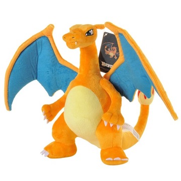 MASKOTKA POKEMON GO ZABAWKA FIGURKI PLUSZAKI POKEMON CHARIZARD DUŻA 30cm