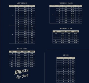 СИНИЕ БРЮКИ BROGER OHIO