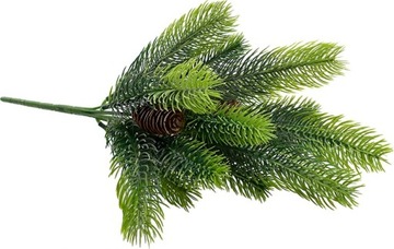 РОЖДЕСТВЕНСКАЯ ЕЛЬ ЕЛЬ ВЕТКА ПИЛИ ДЕКОР СОСНА 40 СМ