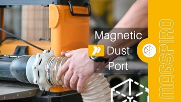 Szybkozłącza MAGSPIRO Ø120mm Magnetyczny Port/Przyłącze SPIRO dla Felder BL