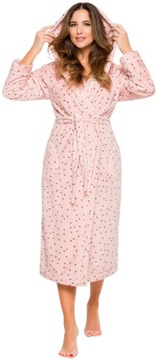 ДЛИННЫЙ ТЕПЛЫЙ ЦВЕТОЧНЫЙ ХАЛАТ ЖЕНСКИЙ ХАЛАТ M