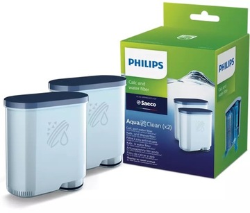 2x Filtr wody Aqua Clean do ekspresu Philips Saeco