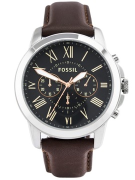 MĘSKI ZEGAREK FOSSIL FS4813 GRANT CHRONOGRAF MODNY