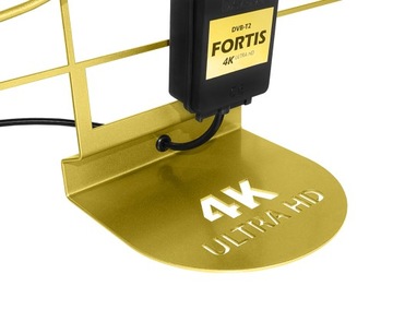 САМАЯ МОЩНАЯ ВНУТРЕННЯЯ АНТЕННА DVB-T2 FORTIS 4K LTE GOLD GLAMOUR